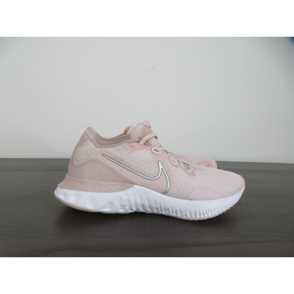 Nike Renew Run Shoes Womens 10.5 Pink Running Sneakers Road Gym Mesh Comfort